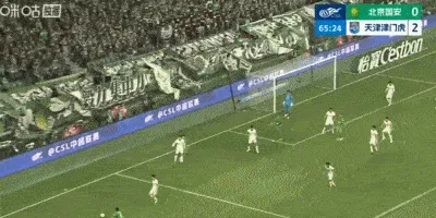 开云电竞官网入口-张玉宁前点头槌破门,国安1-2津门虎