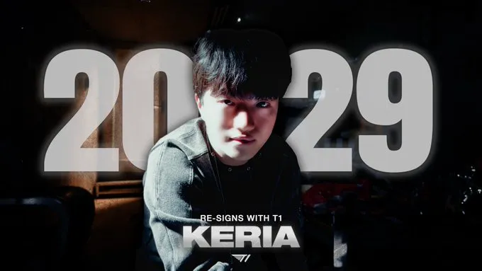 电竞平台-Keria续约:历史第二人&历史最佳辅助;他是不可替代的